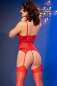 Preview: Corsagen-Set CR4845 rot