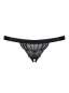 Preview: Crotchless Thong - schwarz - Collection Paula