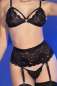 Preview: Dessous-Set CR4728 schwarz