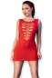 Preview: Nahtloses Minikleid CR4622 rot