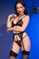 Preview: Spitzen-Set CR4713 schwarz schwarz 2-7531