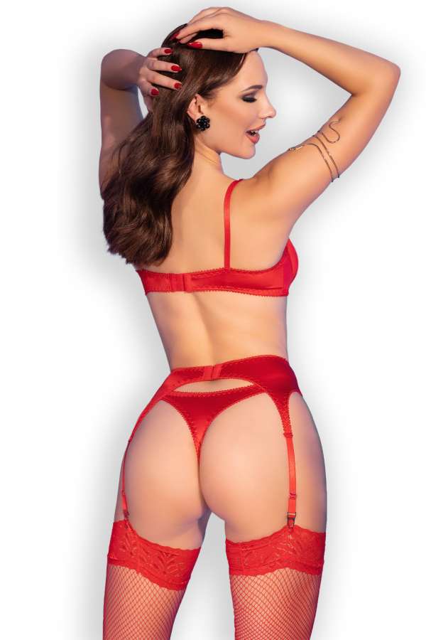 Satin-Set CR4670 rot