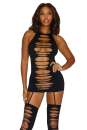 Garter Dress DR0233 schwarz schwarz 2-6357