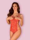 Rediosa Crotchless Teddy rot 2-7120